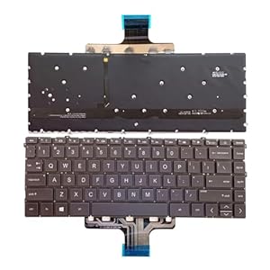 Laptop Keyboard for HP Pavilion X360 14 DV 14 DW 14M-DW TPN-Q244 TPN-I137 Grey with Backlight US Layout