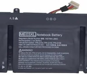 Batterymarket 11.4V 37WH ME03XL Replacement Battery Compatibe with HP Stream 11 13-C010NR Notebook 787521-005