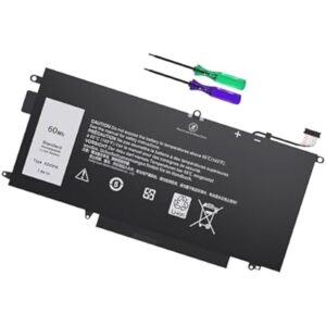 K5XWW Laptop Battery Replacement for Dell Latitude 5289 7389 7390 2-in-1 Series Latitude 12 5000 E5289