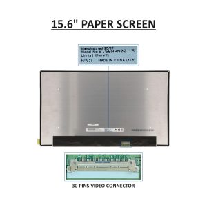 15.6 30-Pin Laptop Screen HD LED PCB Type Display Replacement (Compatible with HP, Dell, Lenovo, Acer, ASUS)
