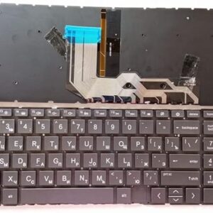 US Gray Backlit Keyboard for HP Envy X360 15-AG 15-EE 15-ED
