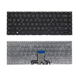 Replacement Keyboard for HP Pavilion X360 14-DH Series Black, No Frame, Non-Backlit (US Layout)