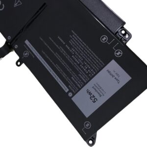 JHT2H Laptop Battery Replacement for Dell Latitude 7310 7410 Series Notebook P34S P34S001 0WY9MP 04V5X2 HRGYV 0HRGYV 7.6V 52Wh