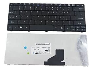 Replacement Keyboard for Acer Aspire One D255, D257, AOD257, D260, D270 Black US Layout