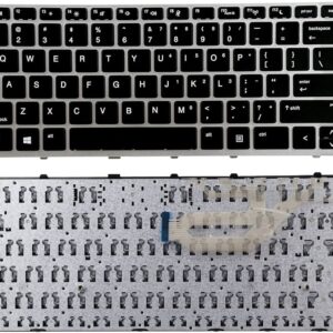 Replacement Keyboard Compatible with HP ProBook 430 G5 / 440 G5 / 445 G5 / 640 G4 / 645 G4 / 640 G5 with Sliver Frame Us Layout No Backlit