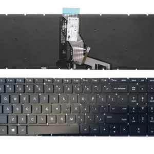 HP 250 G6 Backlit Keyboard Black Replacement Keyboard with Backlight