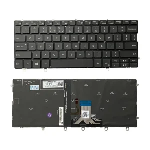 Backlit US/UK Layout Keyboard for Dell XPS 13 9365 (PK131QS1A00, PK131QS1A01, NSK-EG0BC)