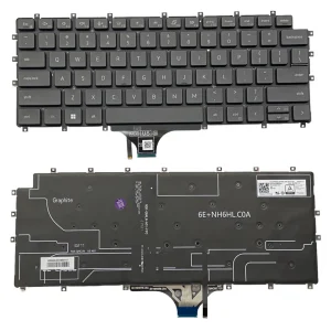 Backlit US Layout Keyboard for Dell Latitude 9520, 9510