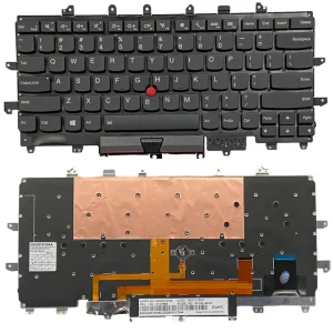 Lenovo X1 Carbon 4th Gen Backlit Keyboard with TrackPoint US Layout