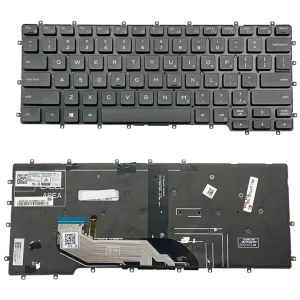 Backlit US Layout Keyboard for Dell Latitude 7400 2-in-1 Laptop