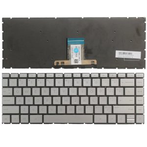 Replacement Silver Keyboard for HP 14-CC / 14-CD / 14-CB / 14-BD / 14-DA US Layout