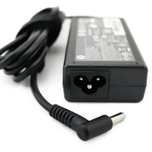 Hp blue pin laptop adapter 19.5v/2.31a original(free power cable)