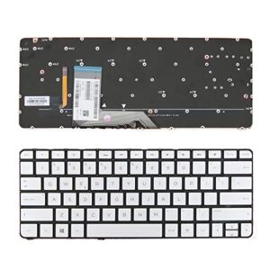 HP Spectre 13-4000 13T-4000 13-4103DX x360 Keyboard US Sliver With Backlit