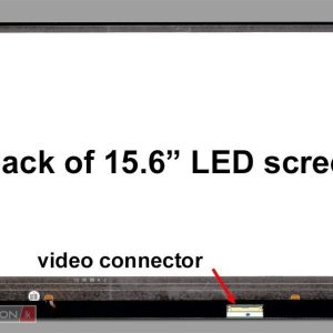 15.6 Slim LED Laptop Screen Replacement 40-Pin HD/FHD Display Panel