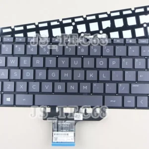 HP ENVY x360 13-ag0030au 13-ag0040au 13-ag0050au Keyboard US Backlit Gray/silver