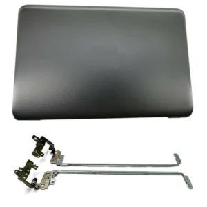 Black LCD Back Cover Top Rear Lid & Hinge For HP Pavilion 15-AC 15-AF 250 255 G4