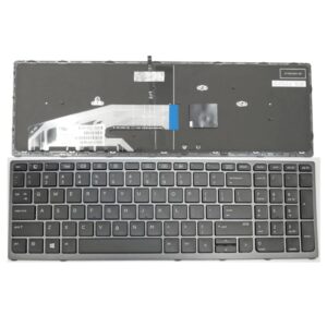 HP ZBook 15 G3 Keyboard Backlit Replacement Keyboard (Black, US Layout)
